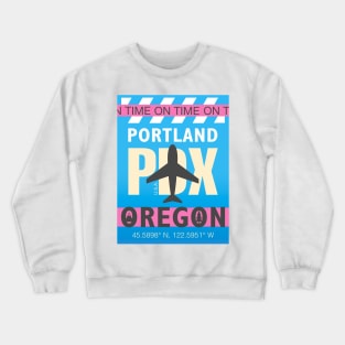 Portland PDX Crewneck Sweatshirt